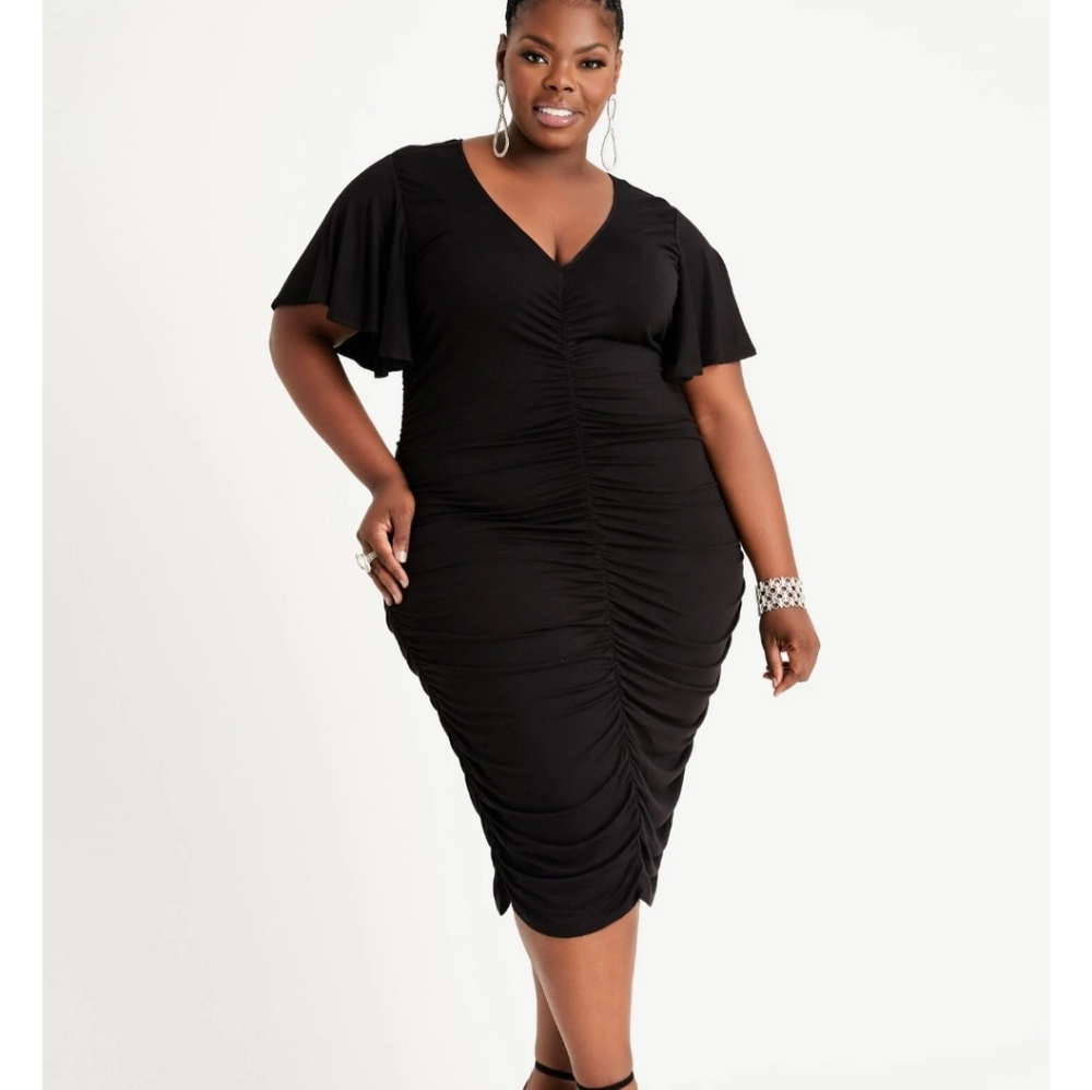 Ashley Stewart black dress